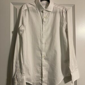 Calvin Klein Men's Crisp White Dress Shirt